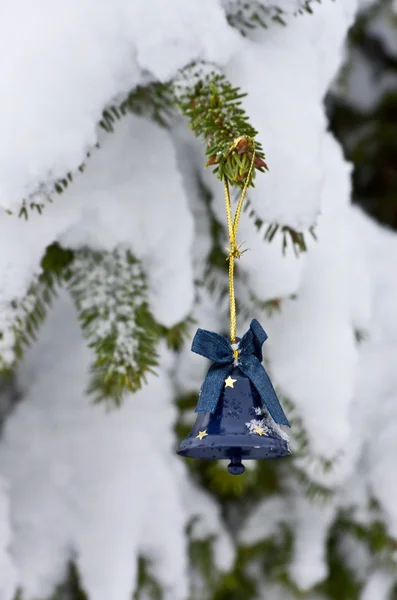 Kis karácsonyfa bell — Stock Fotó