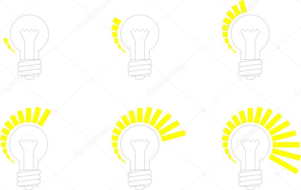 Llight bulb symbol