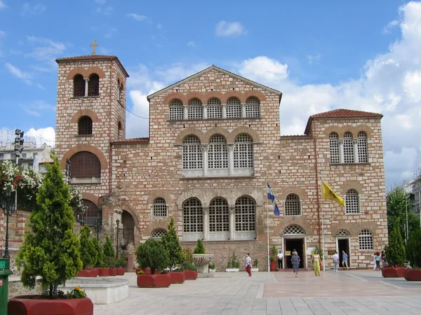Thessaloniki, agios dimitrios kerk — Stockfoto