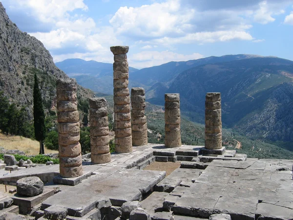 stock image Delphi ruins, Greece