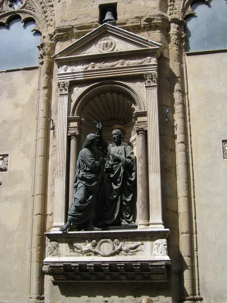 Bronze sculpture of Christ — Stock Photo, Image
