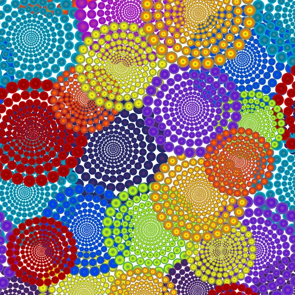 Абстрактная спираль цветных бабочек — стоковое фото
