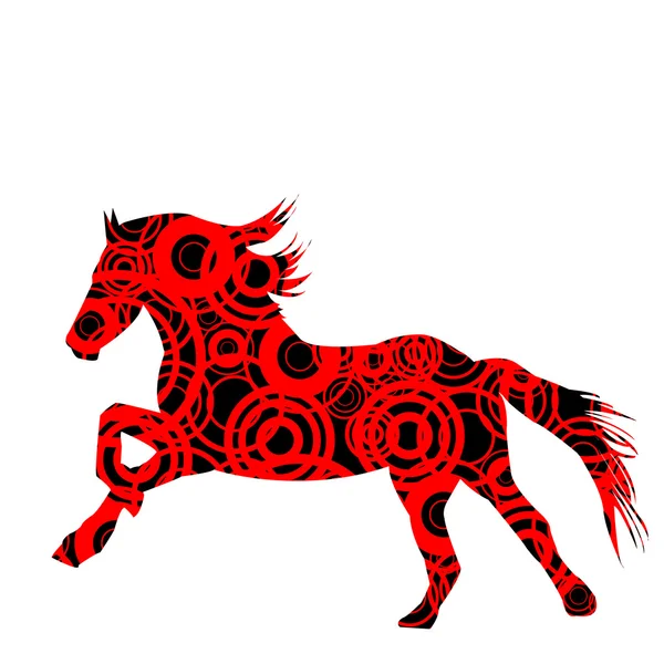 Фантастическая лошадь — стоковое фото