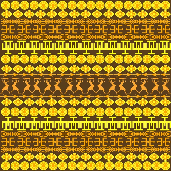 전통적인 아프리카 패턴 — 스톡 사진