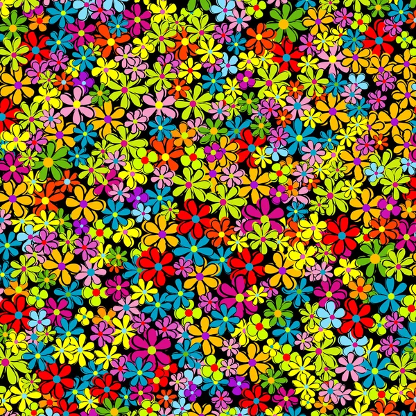 Fondo Primavera Con Flores Multicolores —  Fotos de Stock