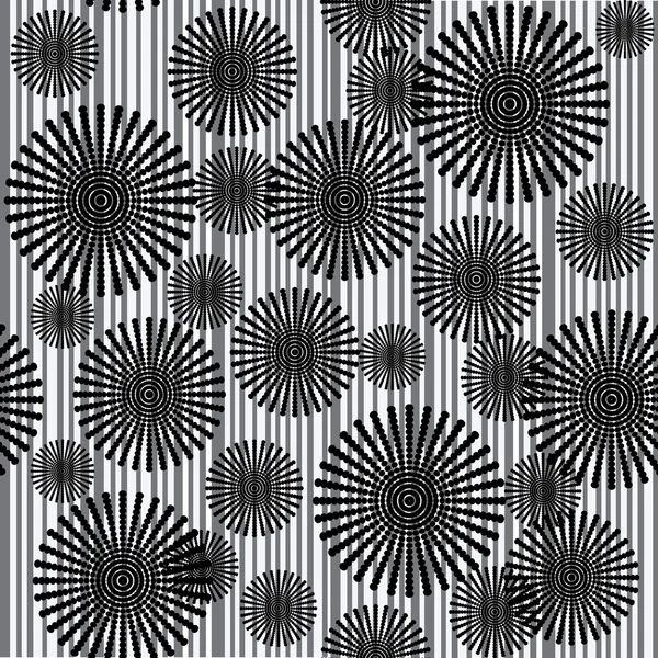 Black White Seamless Pattern — Stock Photo, Image