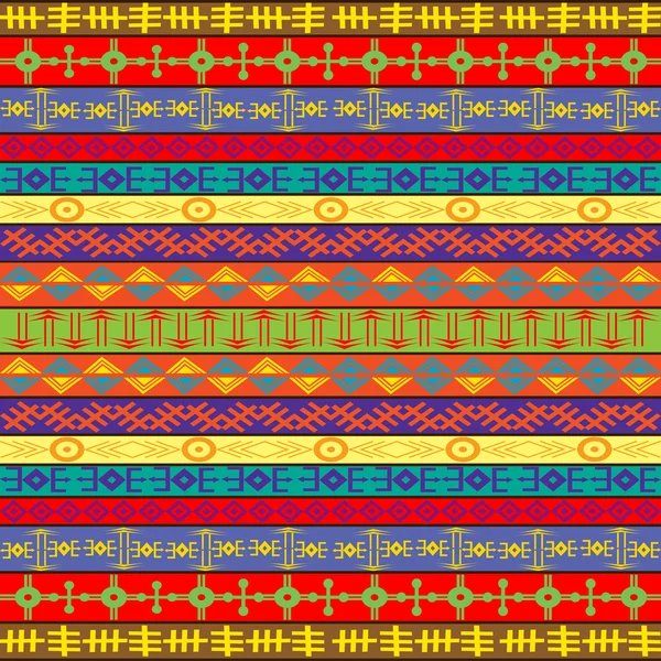 Gekleurde Tapijt Met Etnische Ornamenten — Stockfoto