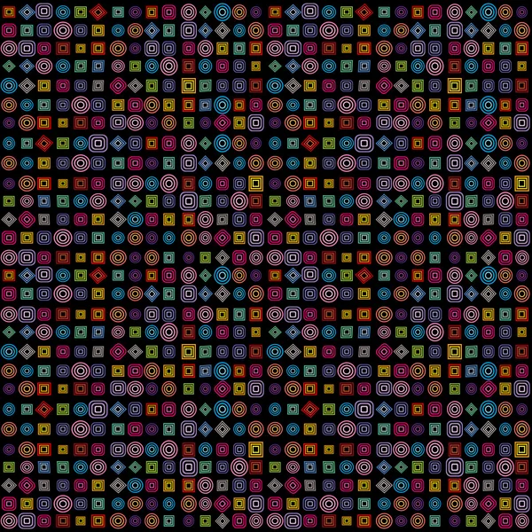 Φουτουριστικό φόντο από χρωματιστό γεωμετρικά σχήματα — Φωτογραφία Αρχείου