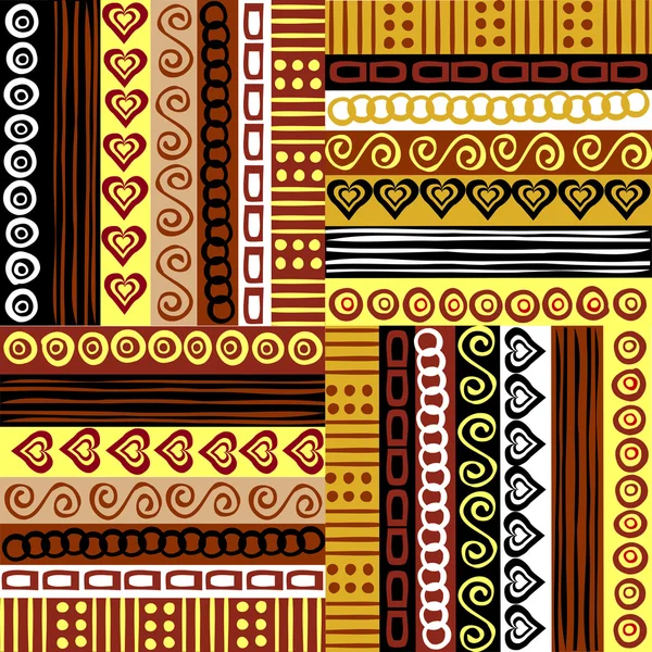 Background with ethnic motifs — Stock Photo, Image