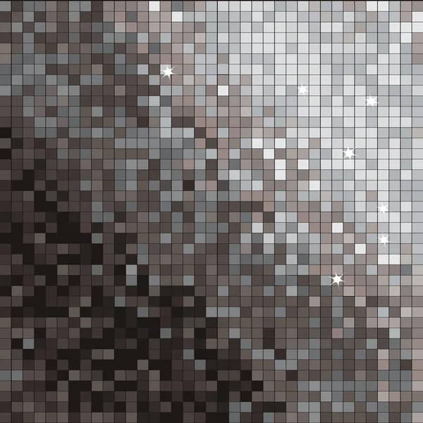 Tło łazienka z kwadratów srebrny — Zdjęcie stockowe