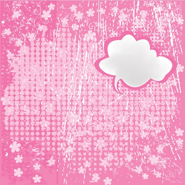 Pink grunge background with place for your text — Stock Photo, Image