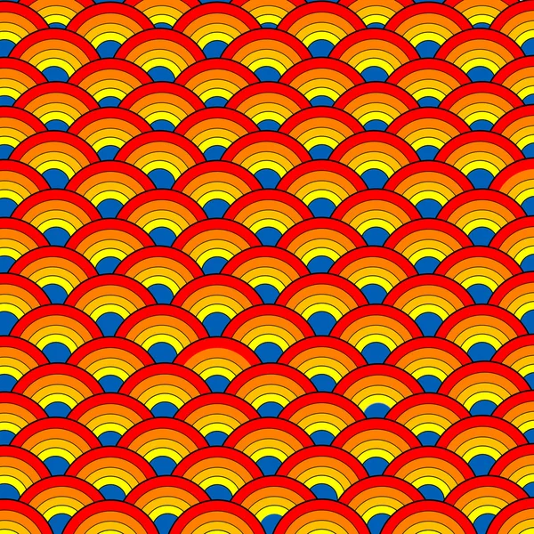 Абстрактный фон, рисунок с цветными радугами — стоковое фото