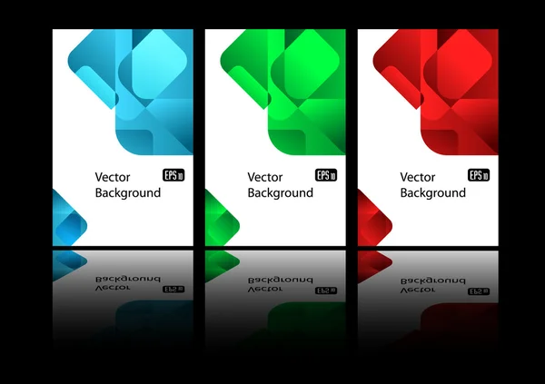 Conjunto de fondo vectorial eps10 — Archivo Imágenes Vectoriales