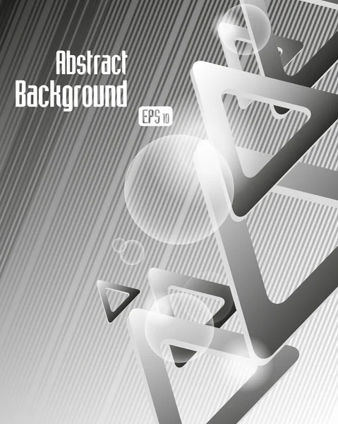 Vector abstarct triangle design eps10 — Stock Vector