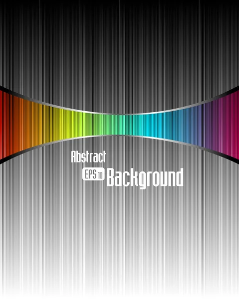 Векторний смугастий барвистий фон — стоковий вектор