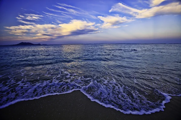 Παραλία Lanikai σούρουπο — Φωτογραφία Αρχείου