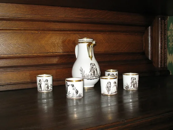 Set de té antiguo — Foto de Stock
