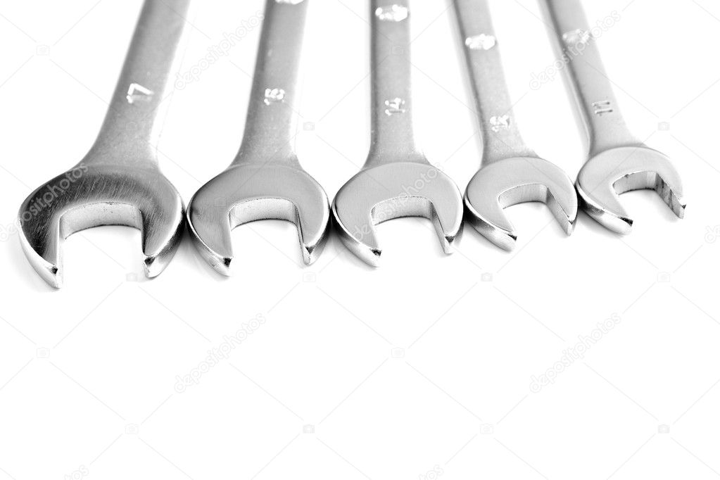 Wrenches for car repairs — Stock Photo © Alexust 4342232