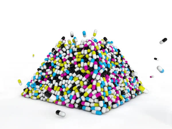 Píldoras rinden —  Fotos de Stock