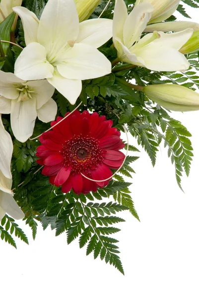 Detail of bouquet of flowers — Stock Photo, Image