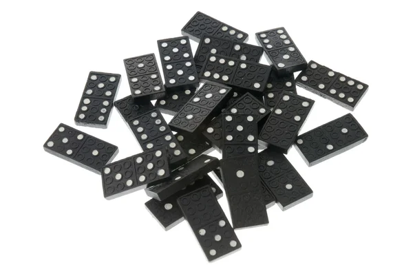 Domino på nära håll — Stockfoto