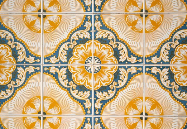 Ornamental old tiles — Stock Photo, Image
