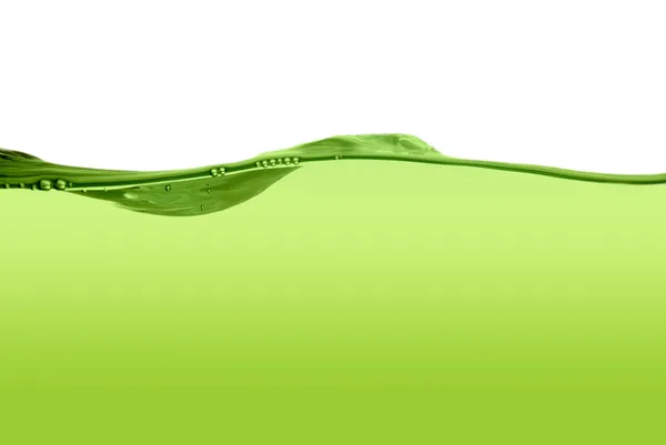 Зеленая линия воды — стоковое фото