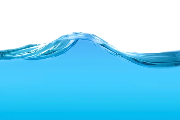 Línea de agua azul — Foto de Stock