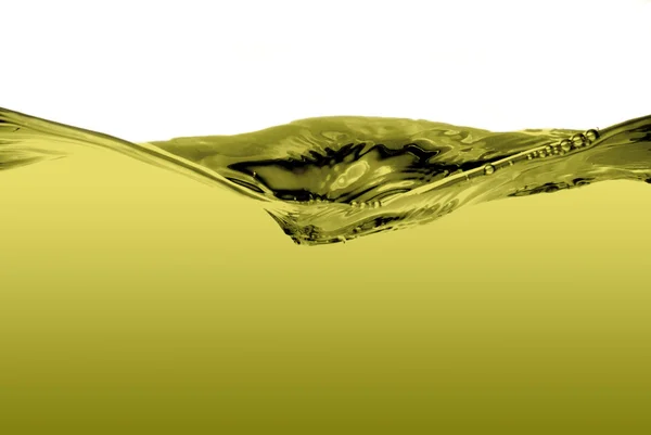 緑の液体の波 — ストック写真