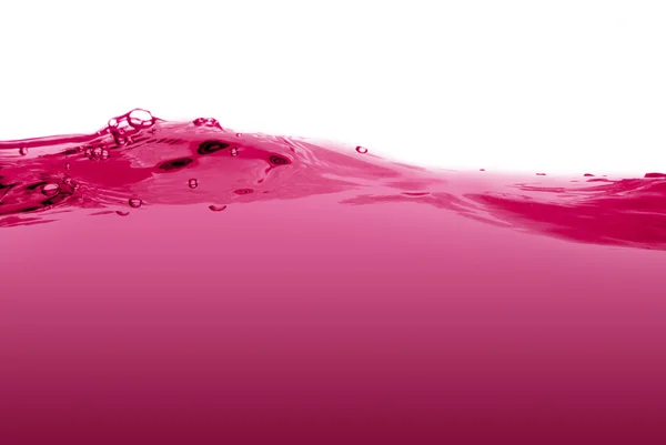 Onda líquida rosa — Foto de Stock