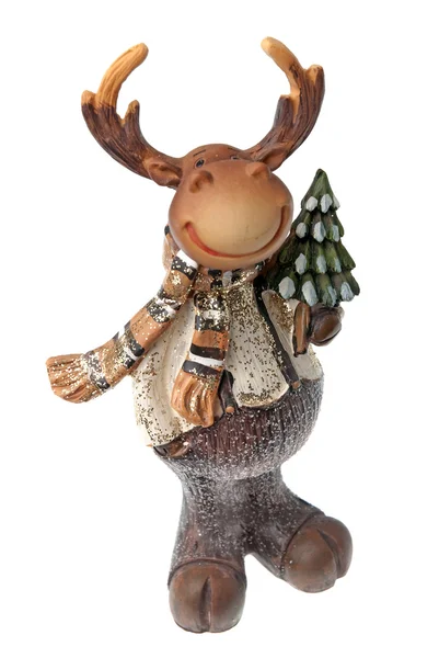 Christmas Moose — Stockfoto