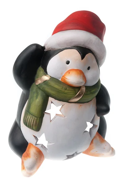 Pingüino de Navidad —  Fotos de Stock