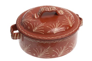 Clay pot for cooking clipart