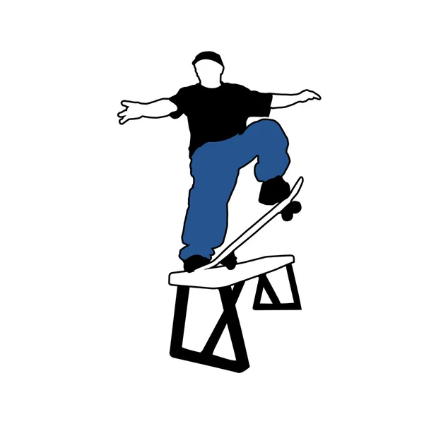 Скейтер — стоковое фото