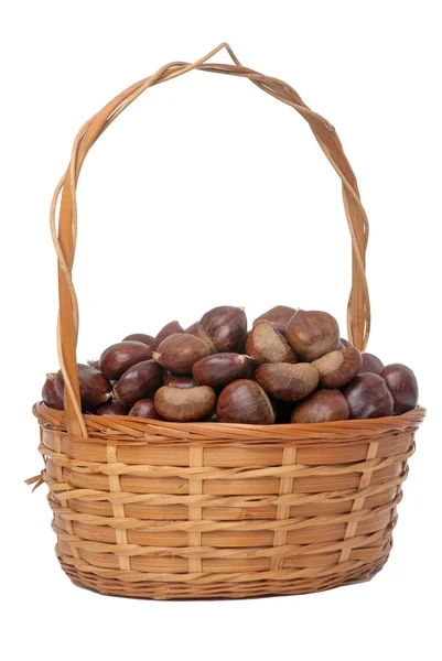 stock image Chestnuts in the basket