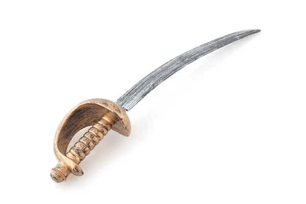 Fake plastic pirate sword — Stock Photo, Image