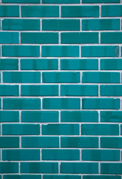 Blå rektangulär keramiska plattor — Stockfoto