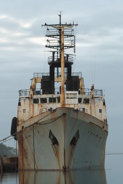 Старый Корабль Верфи — стоковое фото