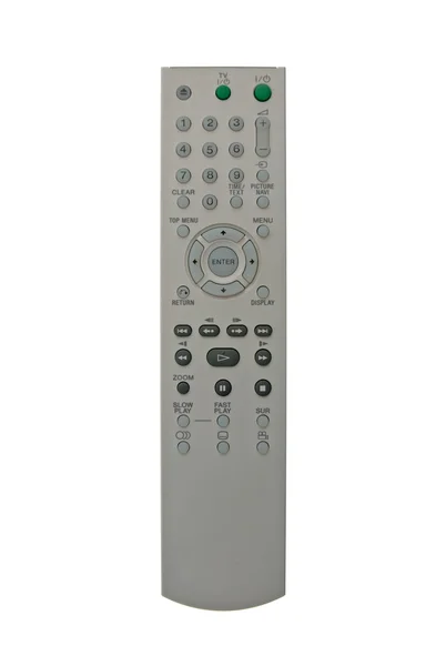 Dvd Remote Control Isolated White Background — Stock Photo, Image