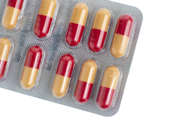 Blister z tabletkami — Zdjęcie stockowe