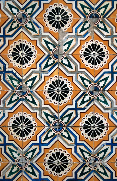 Португальська-глазуровані плитки . — стокове фото
