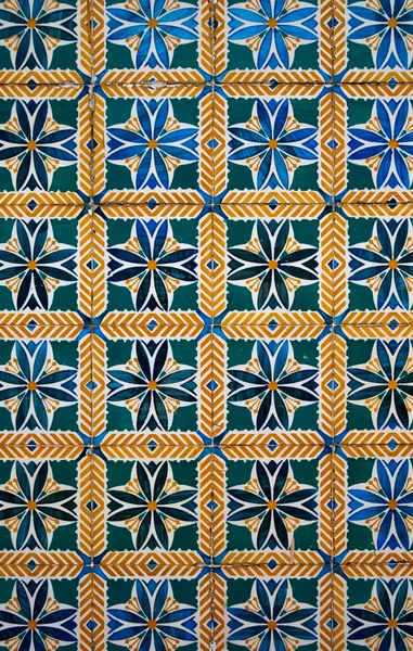 Глазурованная плитка Португалии . — стоковое фото