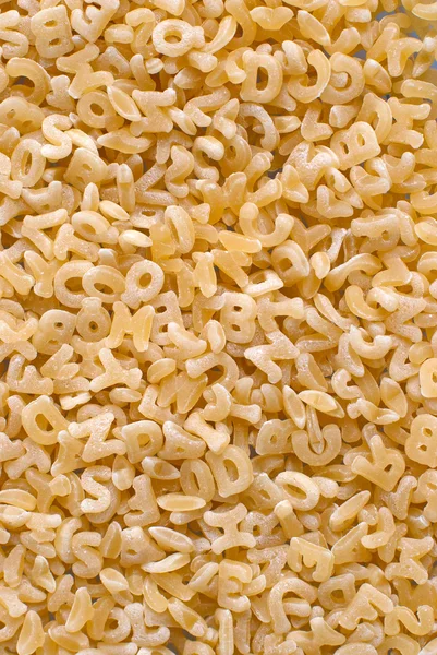 Alphabet noodle — Stock Photo, Image