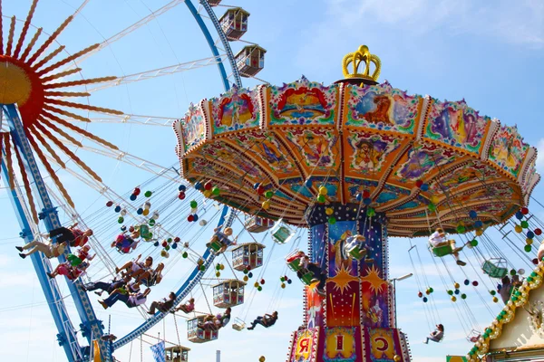 Otoberfest carrousel — Stockfoto