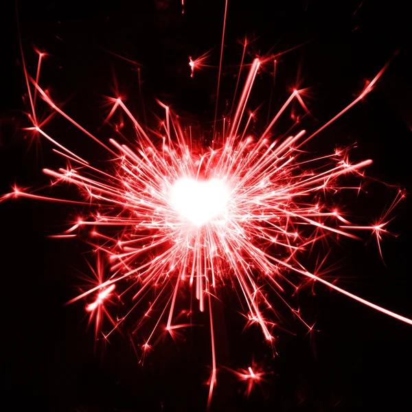 I love sparklers — Stock Photo, Image