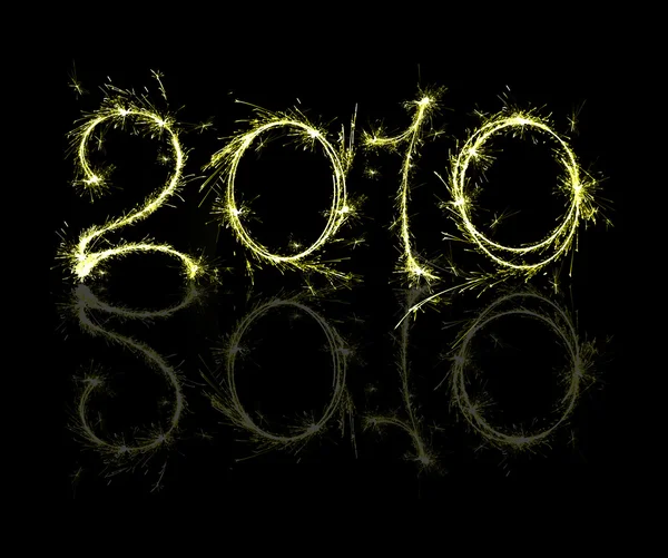 Véspera de Ano Novo 2010 — Fotografia de Stock