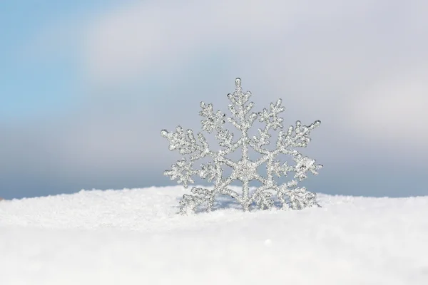 Decoración de copo de nieve —  Fotos de Stock