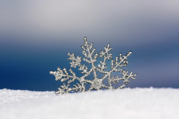 Decoración de copo de nieve — Foto de Stock