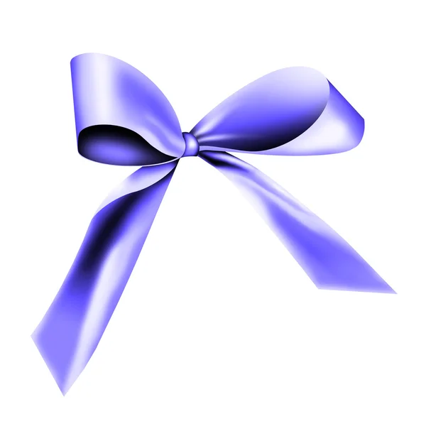 Blue ribbon — Stock Photo, Image