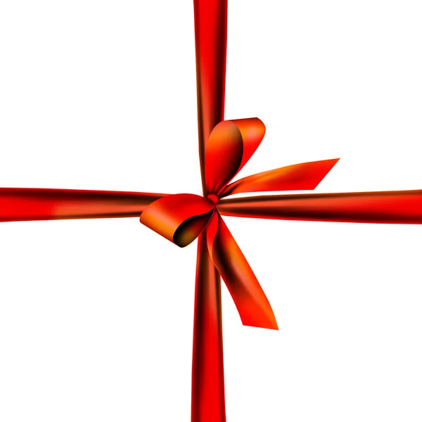 Beautifully packaged with a red ribbon — Stock Photo, Image
